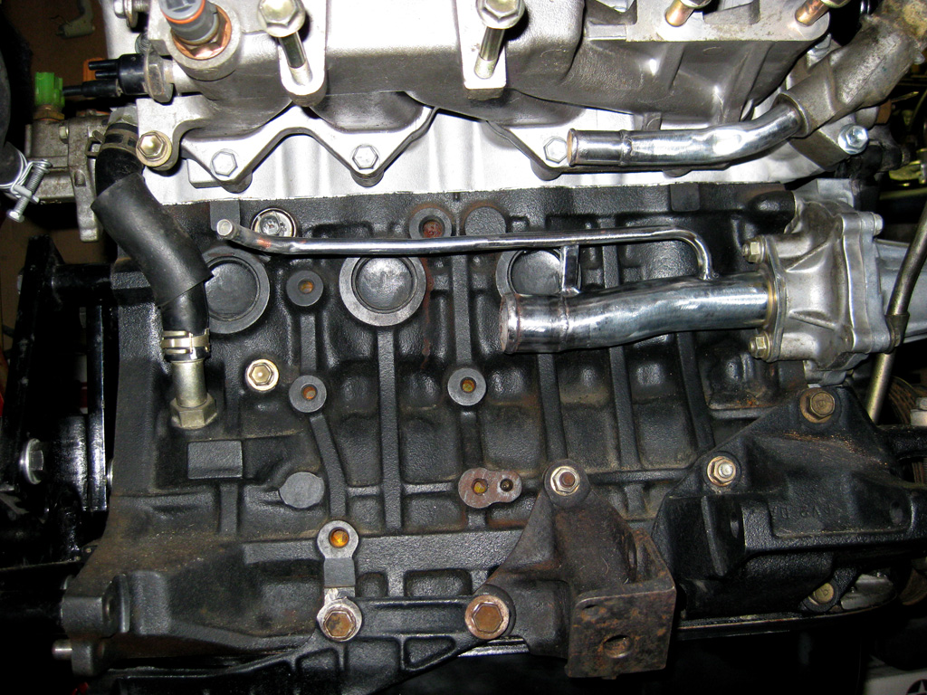 1991 toyota corolla water pump location #7